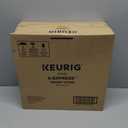 Keurig K-Express Single Serve K-Cup Pod Coffee Maker, 3 Brew Sizes, Strong Button Feature, 42oz Removable Reservoir, Warm Stone