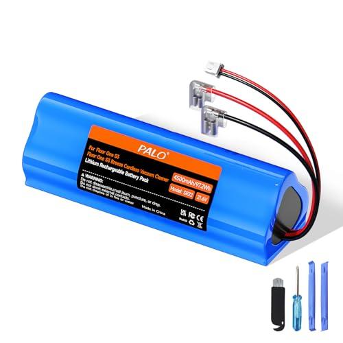 Palowextra Replacement Battery for Tineco Floor ONE S3, Floor ONE S3 Breeze Cordless Wet Dry Vacuum Cleaner, 21.6V