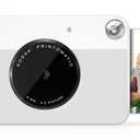 KODAK Printomatic Full-Color Instant Print Digital Camera, Zink 2x3" (5.1x7.5 cm) Sticky-Back Photo Paper, 5MP, Portable, Creative Fun Gift for Birthday, Christmas, Holiday, Grey