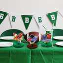 9pcs Football Table Centerpieces, Football Honeycomb Centerpieces Rugby Table Decorations for Sport Birthday Party Supplies