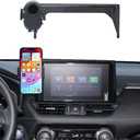 Car Phone Holder for 2019-2025 Toyota RAV4 Accessories,Phone Mount for RAV4 with 8-inch Screen,Hands-Free Dash Mount Cell Phones Holder