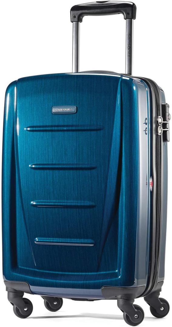 Samsonite Winfield 2 Hardside Luggage with Spinner Wheels, Carry-On 20-Inch, Deep Blue