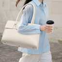 LOVEVOOK Laptop Bag for Women Work Tote Messenger Bag Waterproof Business Office Professional Handbag Shoulder Bag