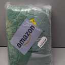 BDDC Table Covers for 6 Foot Tables, 6 Pack Emerald Green Washable and Wrinkle Resistant Stretch Tablecloths Rectangle 6ft for Events, Wedding, Banquets, Parties