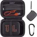 Carrying Case for JBL Go 4/JBL Go 3,Scratch and Fall Resistant, with Hanging Rope and Mesh Bag