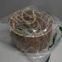 11.8" Boho Jute Plug in Pendant Light, Handwoven Natural Hanging Lamp Plug in with Dimmable Light Switch, Wicker Hanging Light Fixture for Bedroom Living Room Kitchen (No Bulb Included)