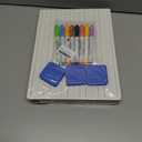 Tlpmsk Small White Board, Dry Erase LapBoards 9''x 12'' Mini White Board Double Sided Portable LapBoards for Students Teachers School Supplies (12 Boards with Line)