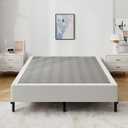 Queen Size Box Spring Bed Base 9 Inch, 3000lbs Heavy Duty Box Spring Queen Metal Mattress Foundation, Tool-Free Easy Assembly, Noise Free