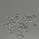 Acrylic Diamonds, 10mm Acrylic Color Faux Round Crystals Treasure Gems, 0.4 inch Tabletop Confetti Crystals for Table Confetti, Vase Fillers, Party Decoration (1000pcs Clear)