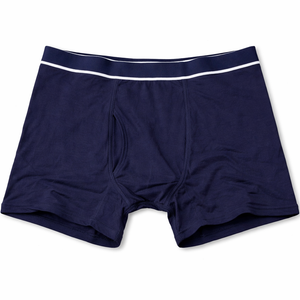 Mens Washable Incontinence Underwear, 2.3 oz Absorbency Reusable Leak Proof Odor Control Trunks 3 Pack(Dark Gray, 3XL)