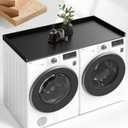 Washer Dryer Countertop, Laundry Over Washing Top Protector, Foldable with Non-Slip Mat for Organization, 27.5" x 54"