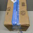LEYIQU Blue Plastic Champagne Flutes 24pcs Unbreakable Wine Glasses