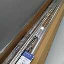 Shower Curtain Rod, Stainless Steel Tension Curtain Rods, 43"-122"
No Drill, Heavy Duty, For Shower, Bathroom & Closet, Adjustable Tension, Rustproof, Brushed Nickel