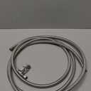 Refrigerator Ice Maker Water Line Kit - 10' Braided Stainless Steel Fridge Water Line with 1/4" Compression Fittings Pex Tubing Core and Water Splitter