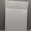 Extra Large White Gift Box White for Presents with Ribbon 19x16x6 Inches Clear Gift Box with Window Magnetic Closure Gift Boxes with Lids, 1 count