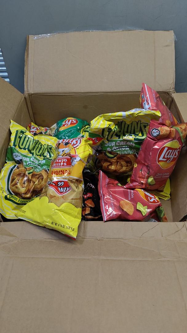 Funyuns And Lays Potato Chips, Classic Chips Variety Pack