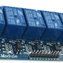 2PCS DC 5V 8 Channel Relay Module Compatible with Arduino R3 MEGA Raspberry Pi with Optocoupler High/Low Level Trigger Expansion Board