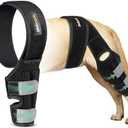 Lyderpet Dog Leg Braces for Back Leg for Support, Dog ACL Brace Hind Leg, Cruciate Ligament Knee Brace for Dogs Rear Leg with Torn ACL, Metal Side Stabilizers Keep The Joint Warm and Stable Small