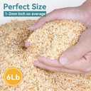 1-2mm Coarse Sand for Plants, 6lb Horticultural Sand for Succulents, Desert Silica Sand for Cactus, Vases, Aquariums, Terrarium, Fish Tank, Drainage Rocks for Potted Plants, Bamboo, Crafts (EXP 12/31/26)