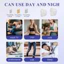 2 x Adjustable Big Toe Separators For Women Men, Silicone Gel Spacers Corrector, For Bunion Hammer Overlapping, 6 Pcs