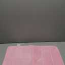 Yimobra Long Bath Mat 44"x24", Super Soft Quick Dry Memory Foam Bathroom Rug, Water Absorbent, Non Slip Backing Machine Washable for Tub Shower, Thick Comfort Support, Pink