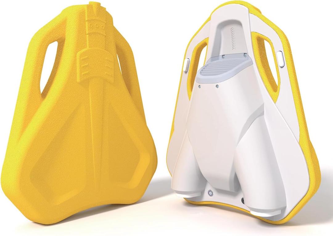 Electric Swimming Kickboard for Youth & Adults  Motorized Swim Trainer with Water Gun, 60N Thrust, 198 lbs Buoyancy, 24V Rechargeable Battery  Pool & Water Sports Propulsion Board