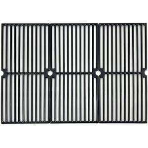 Parts DC110 3-Pack 17.75" Cast Iron Cooking Grate for Brinkmann Grill Replacement Parts, 810-2410-S, 810-2511-S, 810-8411-5, 810-7490-F, 810-8410-F, 810-8411-C, 17 3/4" x 26 13/16" Total
