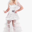 Fun Shack Bride Groom Costume - Adult Mens Wedding Dress, Funny Costume, M