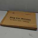 KOOLTAIL Dog Car Barrier - Front Seat Pet Vehicle Barriers Adjustable Steel, for Small and Medium Dogs (12"-16" x 26" (Front Seat))