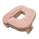 My Brest Friend Twin Nursing Pillow - Enhanced Comfort with Slipcover - Ergonomic Breastfeeding Pillow for Ultimate Support - Adjustable Nursing Pillow with Handy Side Pocket, Soft Rose