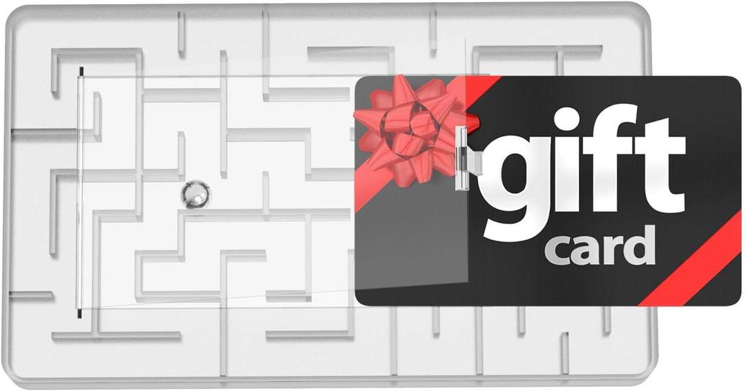 Gift Card Holder Maze, Birthday or Holiday Puzzle Gift Card Box - Stocking Stuffers for Teens and Adults (1)