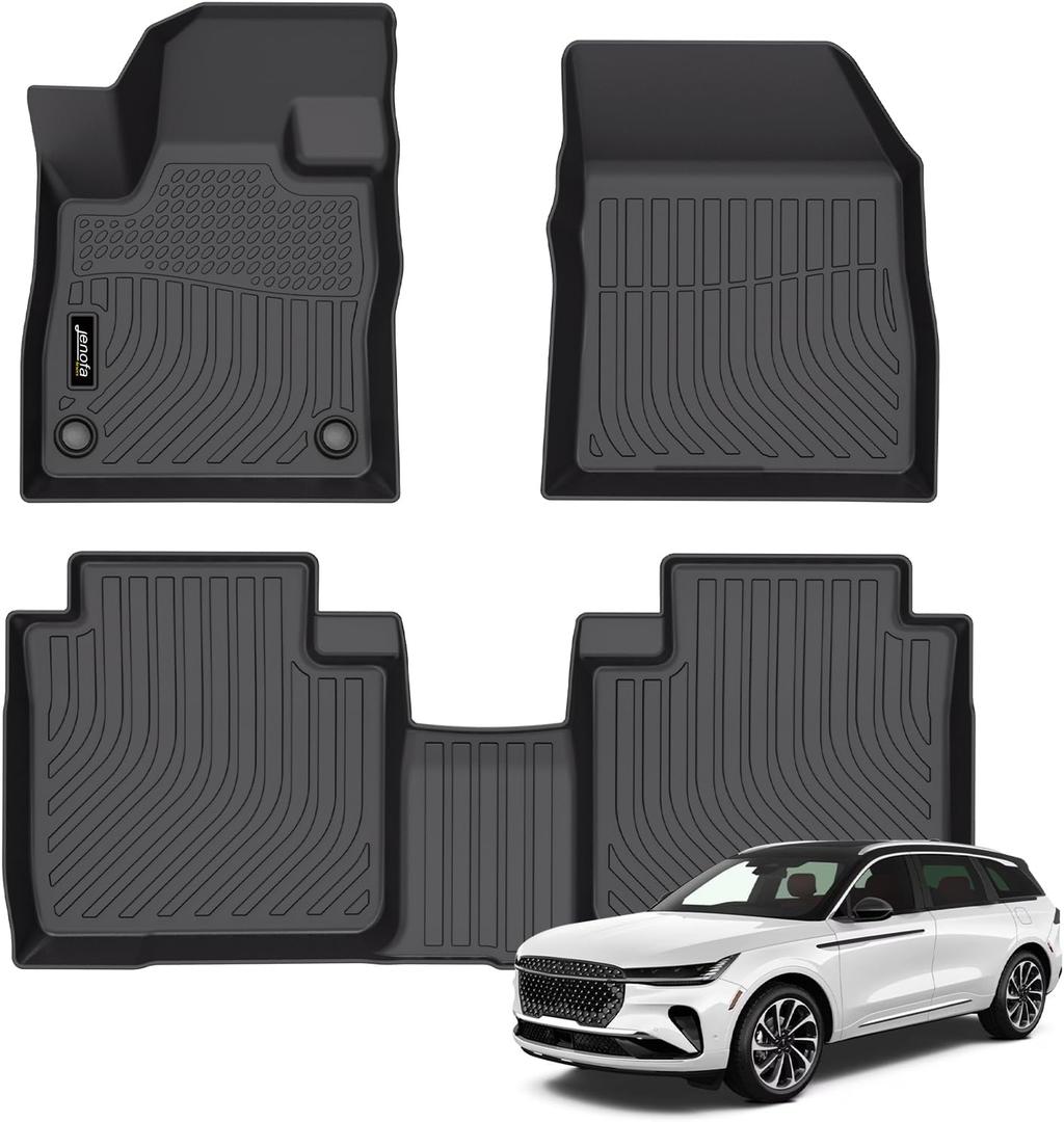 Jenofa-Floor Mats for Lincoln Nautilus 2024-2026 Floor Liner Waterproof All Weather Mats Durable Car Mat Custom for Nautilus Accessories 2025