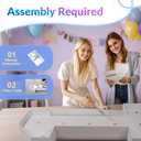4FT 26 Marquee Numbers, Large Light Up Numbers 26 for 26th Birthday Decorations