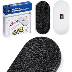 Artspal Whiteboard Eraser, 2 Pack, Dry Erase Eraser, Glass Board Erasers, Perfect for Dry Erase Board, Glass Board, Calendar Board, Office and School Supplies, Set of 2