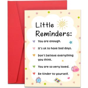 First Day of Kindergarten Cards for Son Daughter Back to School Supplies Dorm Room Essentials Students Inspirational 1st Day of School Gifts for Kids Girls Boys College Preschool 2th 3th 4th 5th grade