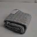 Deepsoon Heating Pad,Electric Heating Pads for Back,Neck,Abdomen,Moist Heating Pad for Shoulder,Knee,Arms,Legs,Dry/Moist Heat & Auto Shut Off,Birthday Gifts for Men and Women,Light Gray,40x20 Inch