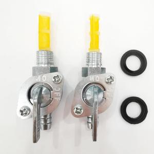 Gas Tank Switch/2.4L Gas Frame Petcock 10x1.0mm for Gas Motorized Bicycle 48cc/66cc/80cc