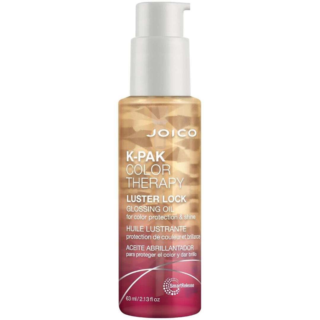 Joico K-PAK Color Therapy Luster Lock Glossing Oil | For Color-Treated Hair | For Color-Protection & Shine | Tame Frizz | With Keratin & Argan Oil Joico K-PAK Color Therapy Luster Lock Glossing Oil | For Color-Treated Hair | For Color-Protection & Shine | Tame Frizz | With Keratin & Argan Oil