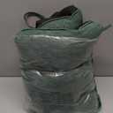 Chair Cushions for Dining Chairs Set of 2, Kitchen Chair Cushions, Chair Pads with Ties Non Slip Backing, Christmas Room Decor, Tufted Memory Foam Seat Cushion 2 Pack, 15.5x15.5x4, Dark Green