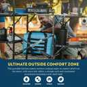 GCI OUTDOOR Master Cook Station | Portable Folding Kitchen Table with Soft Shell Sink, Heat Resistant Tabletop & Telescoping Lanter Pole, Perfect for Camping Trips, 56.3" X 21.7" X 32.3"