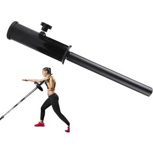 Straight Bar Landmine Handle Attachment for 2-Inch Olympic Barbell, Home Gym Strength Training Equipment, Viking Press Landmine Handle Attachment for Deadlift Squat, Single Arm Row, Press Workout