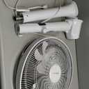 16" DC Motor Fan, 12 Speed Fan with Remote, Floor Fan, Standing Fan with 3 Breeze Modes, Dual-Layered Blades (10 Blades), Timer, Energy Efficiency and Quiet DC Motor (28W), White