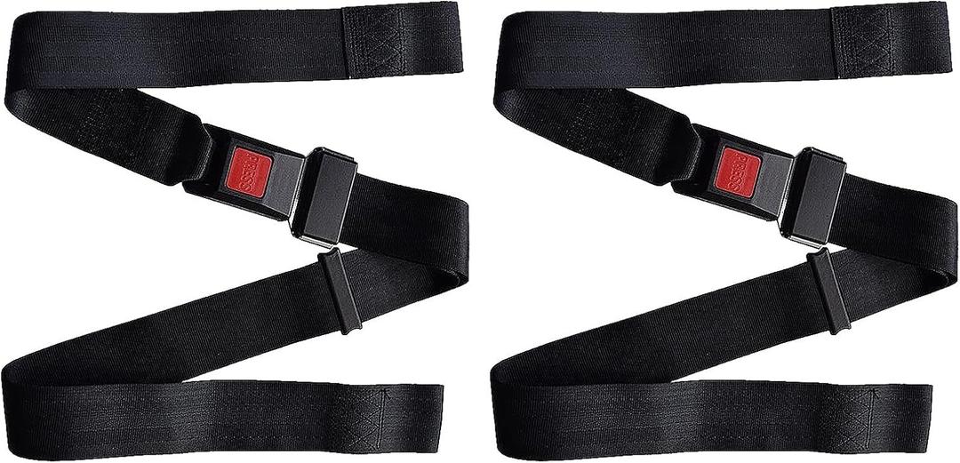 2 PCS Wheelchair Seatbelt,Wheel Chair Accessories Adults,Anti-Slip and Anti-Fall Wheelchair Safety Strap Fixation Belt,Extra Long Size-Adjustable Safety Strap for Elderly,Pregnant,Paralyzed,Patients