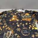 Ticmie Black Shirt Merry Christmas Size S