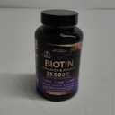Biotin | Collagen | Keratin - Clinically Tested Supplement - Hair Growth Support, Skin & Nails - 25000 mcg Vitamins B2, B3, B6 & B7 + B1 & Hyaluronic Acid - Made in USA - Women & Men | 120 Capsules, BB 01/2027