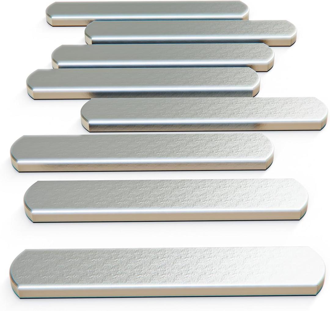 Mavee Fractional Weight Vest Plates, Rustproof Solid Steel Inserts for Rucking, Tactical Carrier & Strength Training