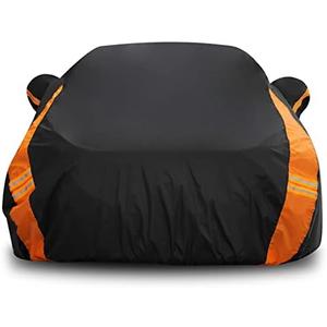 Avecrew Car Cover Waterproof All Weather for Automobiles, Outdoor Heavy Duty Full Exterior Covers for Sedan(194"-208")