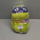 Jay Franco Weighted Nickelodeon Teenage Mutant Ninja Turtles Donatello Plush Pillow Buddy - Super Soft Turtle Tots Character Pillow - Polyester Microfiber, 17 Inches, 2.5lbs