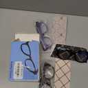 Oprah Style Progressive Multifocus Reading Glasses for Women,Blue Light Blocking Computer Readers with Spring Hinge (4 Pack Mix 3)