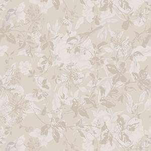 2 x Heroad Beige Brown Wallpaper Floral Wallpaper Peel and Stick Boho Contact Paper Vintage Wall Paper Removable Self-Adhesive for Bedroom Cabinets Decoration Thicken Vinyl 17.3" x 78.7"